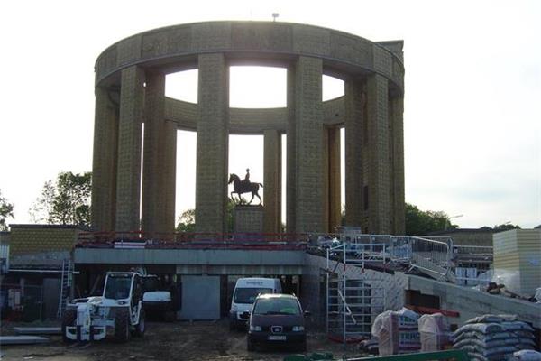 Albert I monument - Stabiliteitsstudie Concreet BV